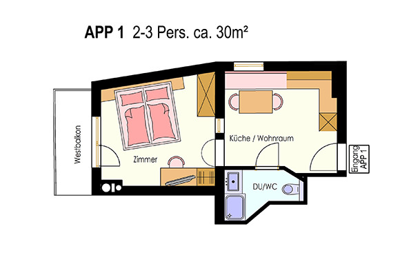 Grundriss APP 1